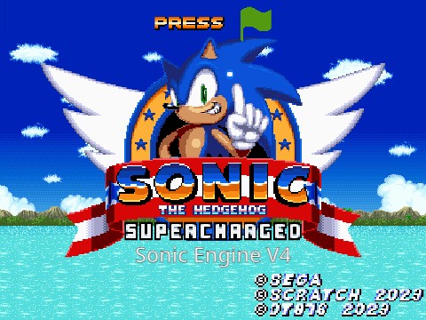 Sonic Supercharged Sonic Engine V4