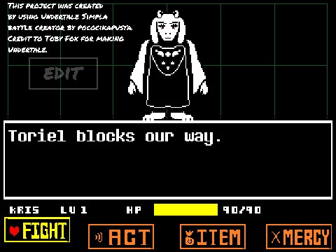 Toriel Fight (Deltarune genocide my take Part 2)