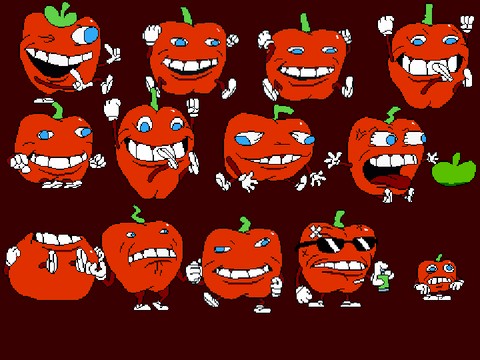 Pepperman sprites Part1