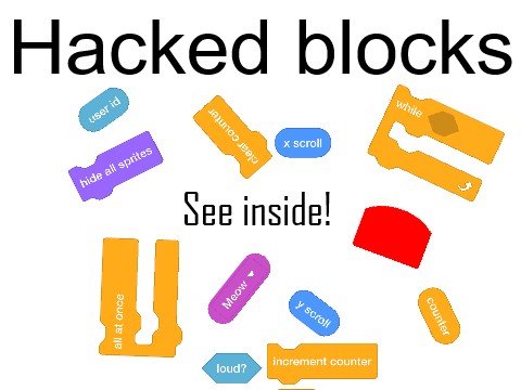Hacked blocks