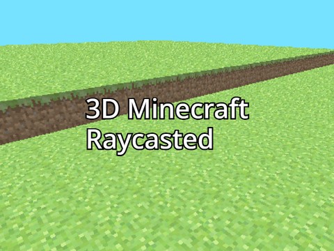 3d minecraft raycasted remix-3
