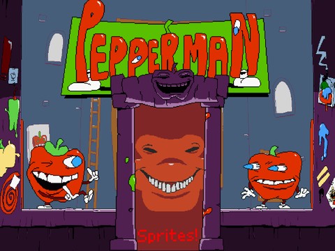 Pizza Tower: Pepperman Sprites