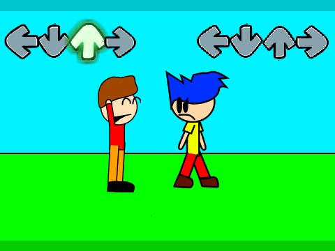 when a other kids trys to play fnf with me