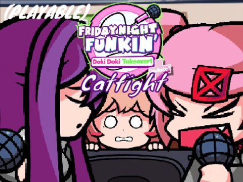 Catfight | FNF DDTO+ PLAYABLE