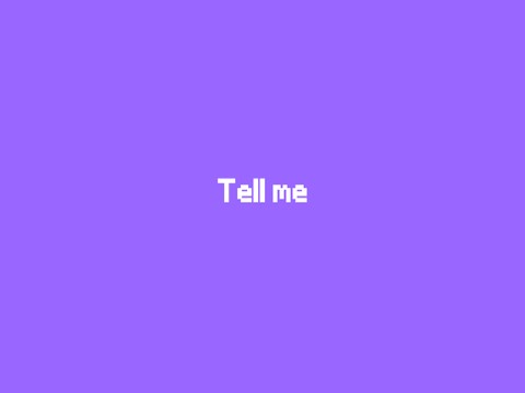 Tell me - remix