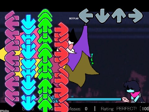 FNF [HYPERLINK] | Playable (WIP) remix