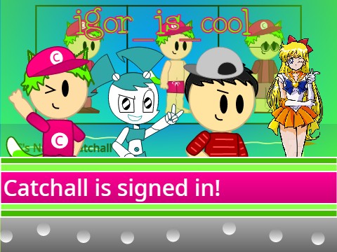Catchall is signed in!
