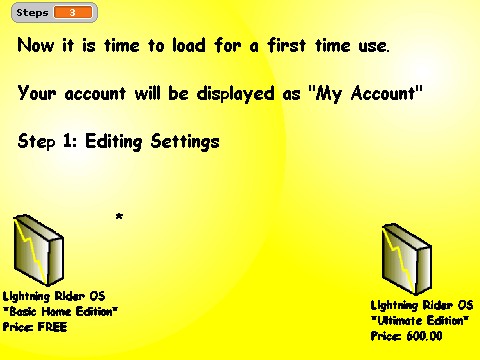 Lightning Rider OS System Editor