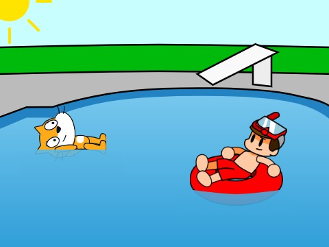 Add yourself in the pool! (Summer Special!)