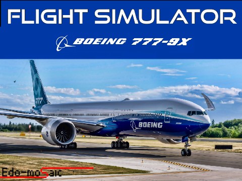 Flight Simulator / Boeing 777-9 / 2D