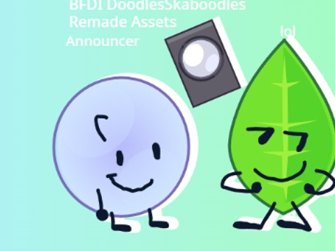 DoodlesSkaboodles BFDI Remade Assets (Announcer!)