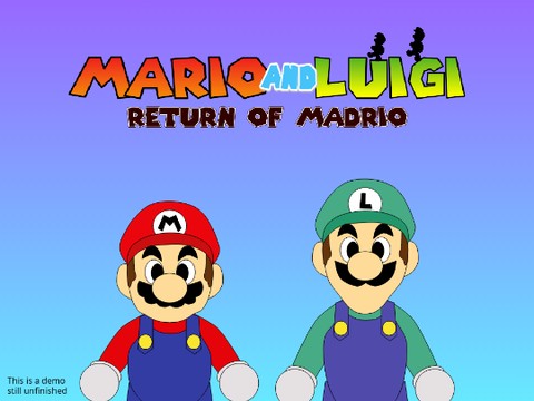 (UNFINISHED) Mario and Luigi- Return of MADrio #games #stories #art