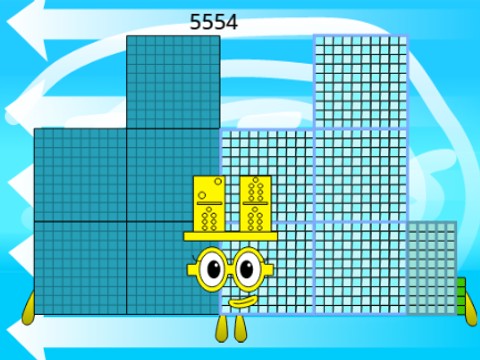 Numberblock The Rest of 5550s