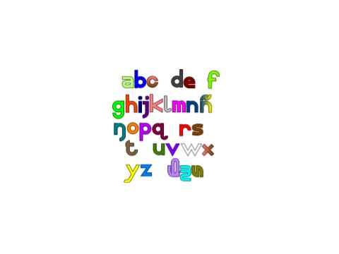 I return RobWords's New English Alphabet.