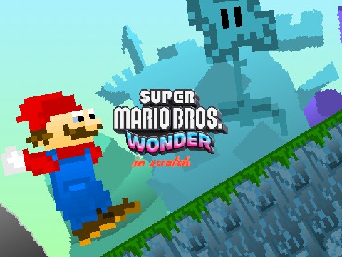 Super Mario Bros Wonder In Scratch