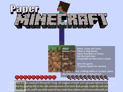 1 block paper minecraft mod 2d