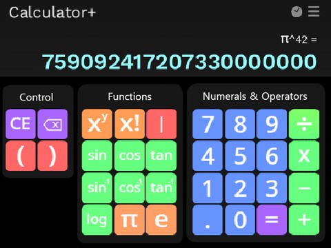 Calculator+ (with graphing)