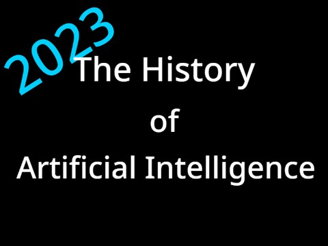 History of AI 2023