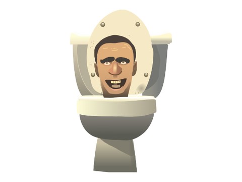 Skibidi Toilet Vector