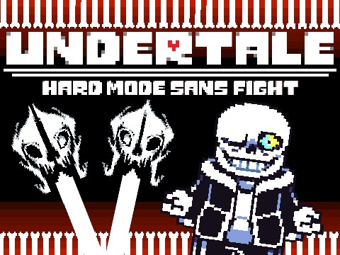 UNDERTALE - Hard Mode Sans Fight (V2)