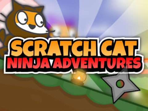 Scratch Cat NINJA Speedrun Adventure - Scrolling platformer #games # ...