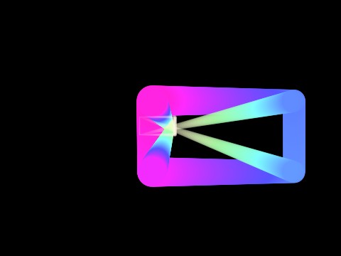 A 3d broken shape+ (cursed when you think about it)