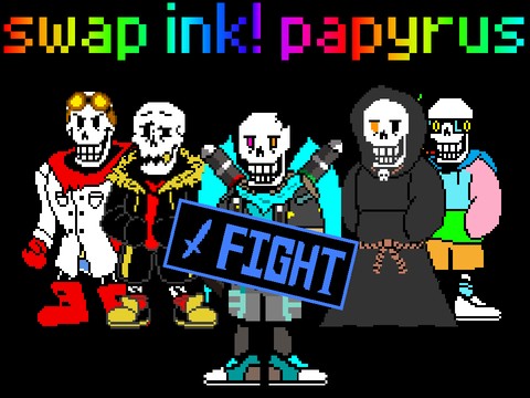 swap! ink papyrus FIGHT!!v1.9