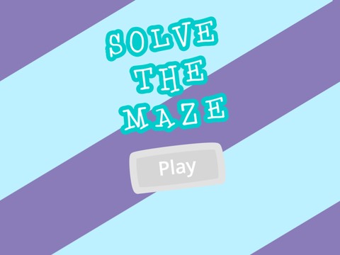 Solve the maze ! V.1