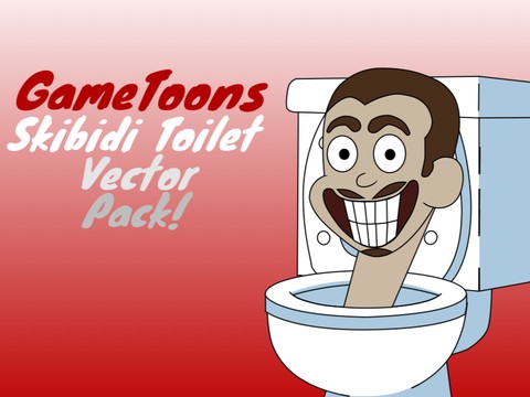 GameToons Skibidi Toilet Vector Pack!