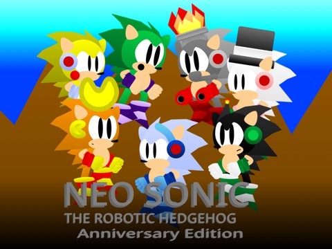 Mega Hog Anniversary Edition (Neo Sonic The Robotic Hedgehog 5 Years)