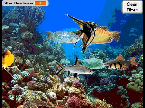 Aquarium Fish Simulation with Filter
