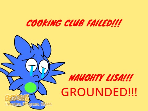 Lisa fails cooking club/GROUNDED