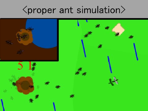(UPD)proper ant simulation