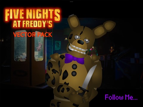 FNaF Movie Vector Pack