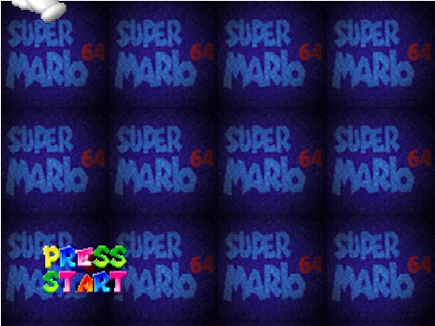 SM64s ova team tittle screen