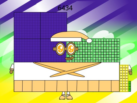 Numberblock The Rest of 6430s
