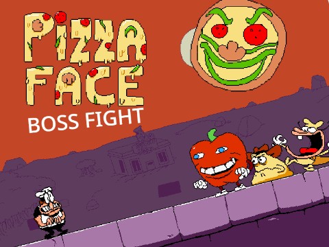 Pizza Tower - Pizzaface boss fight