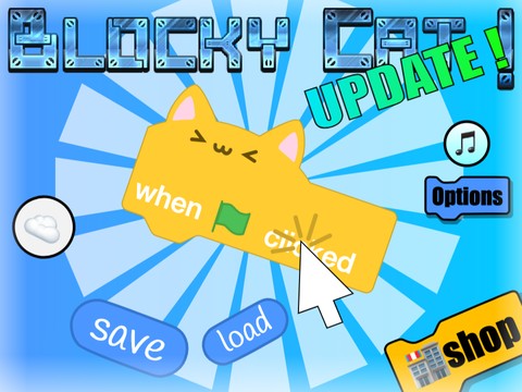 ☁️(UPDATE !)Blocky Cat Clicker☁️