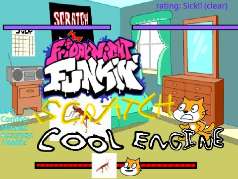 3D note skin fnf scratch cool engine 1.4.2