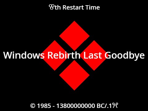 Windows Rebirth History UPDATE 1