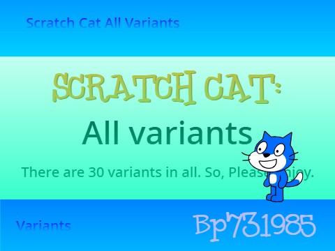 Scratch Cat All Variants
