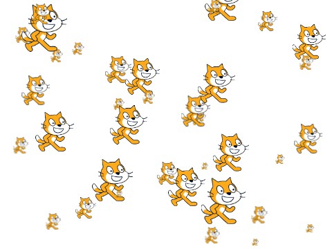 cool scratch cat background