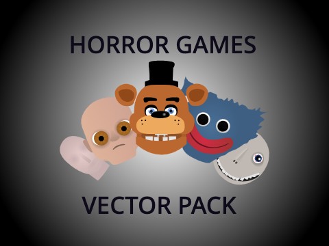 Horror Games // Vector Pack