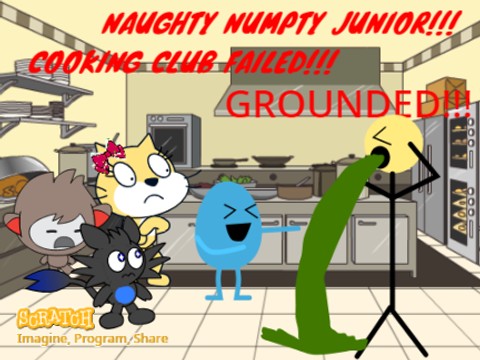 Numpty Junior fails cooking club/GROUNDED