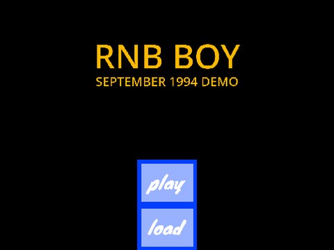 RNB Boy (September 1994 Demo)