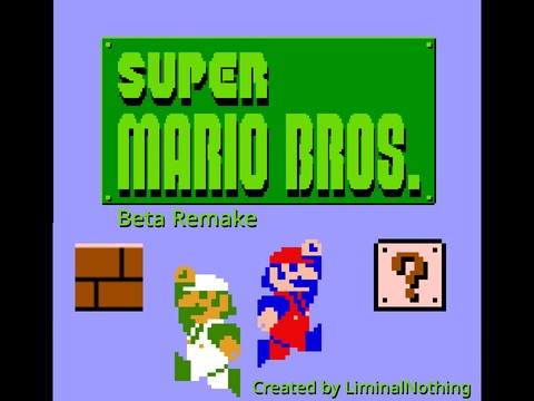 Super Mario Bros Beta Recreation.