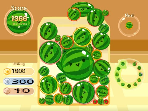 [Demo] Watermelon Game hmmmm