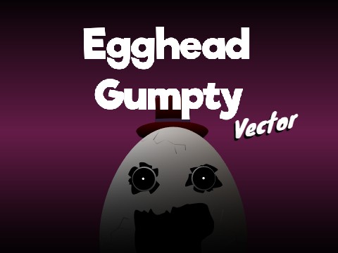 Egghead Gumpty Vector