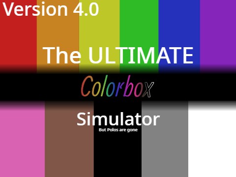 The ULTIMATE Colorbox Simulator