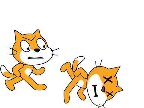 another animation i stopped working on (3.0 Scratch Cat Vs 2.0 Scratch ...